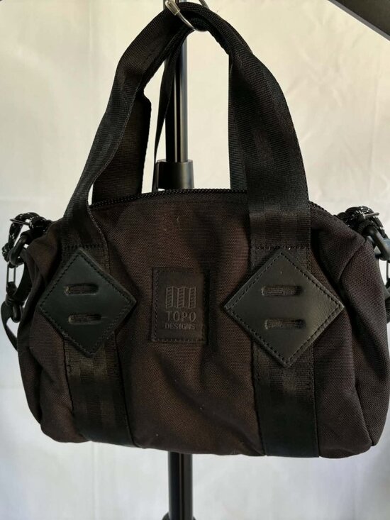 Topo Designs Handbags - Topo Designs Classic Mini Duffel Crossbody Bag